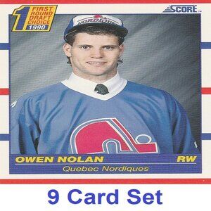 Owen Nolan Hockey Card Collection